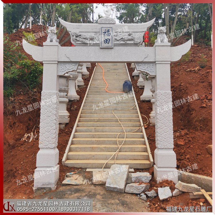 景區牌坊A (43) 單門石牌坊圖片